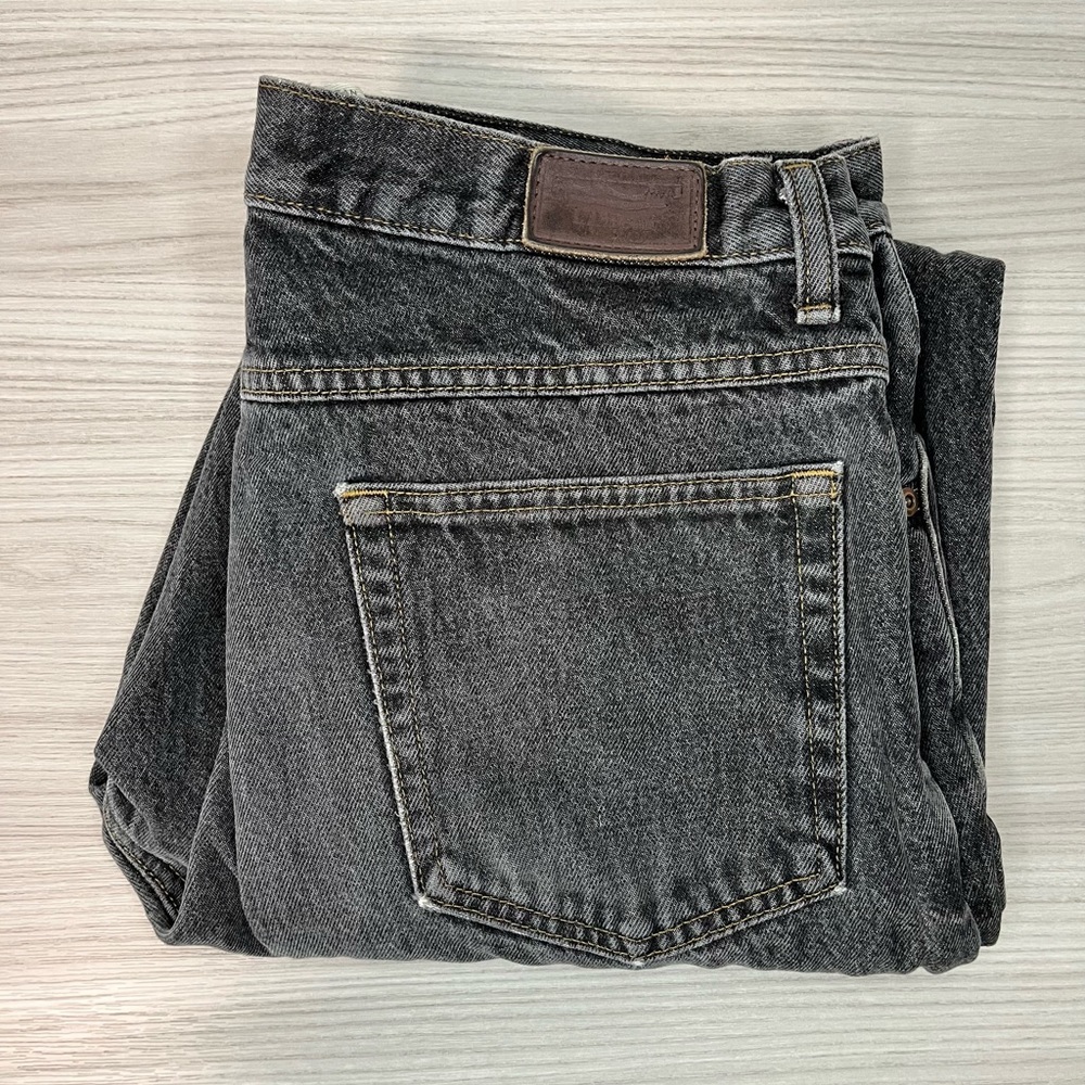 L.L. Bean Men's Straight Jeans - Dark Gray